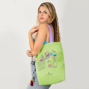 NŐVÉR VÁSZONTÁSKA TOTE - TÜDŐ