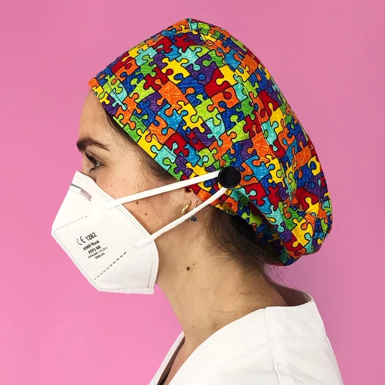 MŰTŐS SAPKA NŐVÉR GOMBOS PUZZLE
